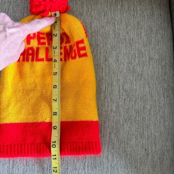 Vintage Pepsi Challenge Red & Orange Stocking Cap - Picture 5 of 5